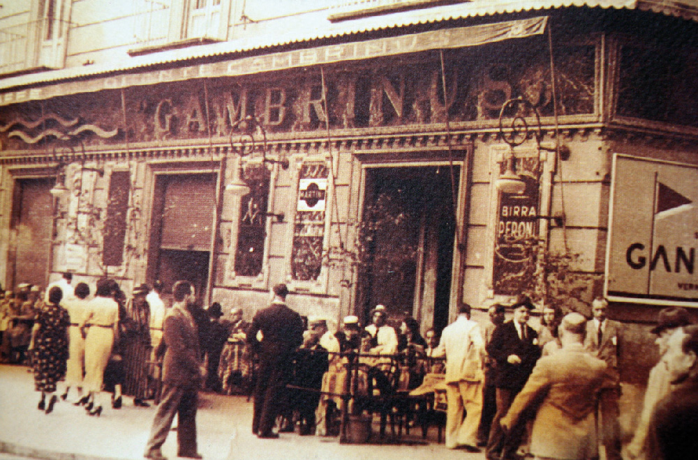 Naples, Gran Caffè Gambrinus 1930